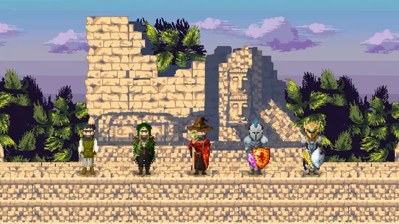 Guildlands · Landscape 1920×1080 · ruinas-mismo-personaje-5-equipos.png